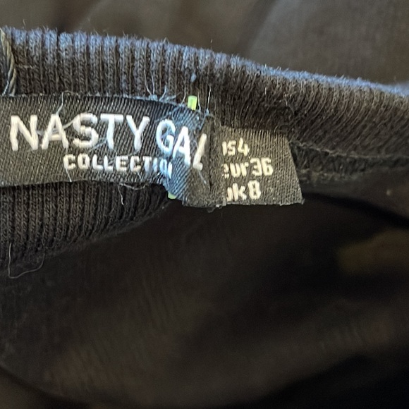 NWT Nasty gal ribbed twist front bodycon maxi dress - Picture 9 of 9
